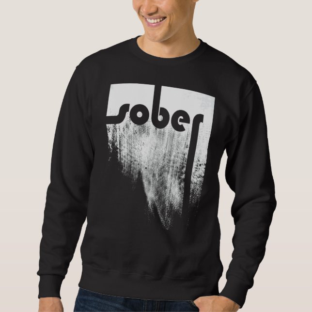 Sudadera Sobria Sobriedad Vintage (Anverso)