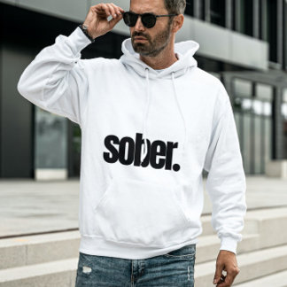 Sudadera Sobriedad audaz, un Sobrio Confiado