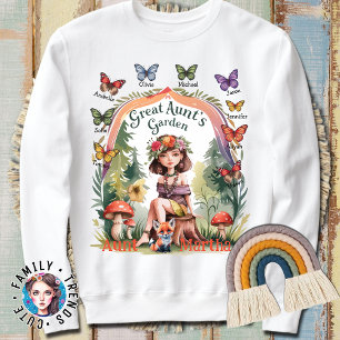 Sudadera sobrina personalizado y sobrino nombran jardín de 
