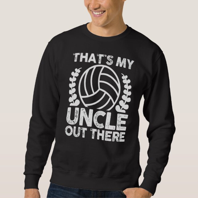 Sudadera sobrino Niece tío voleibol (Anverso)