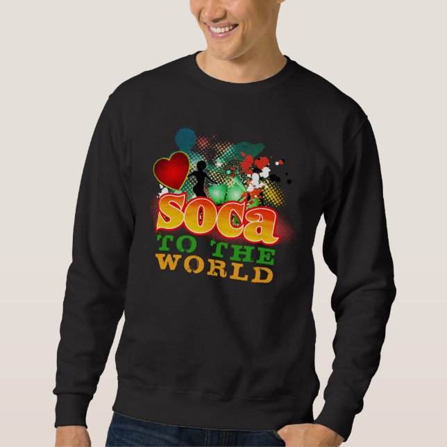 Sudadera SOCA al MUNDO (Anverso)