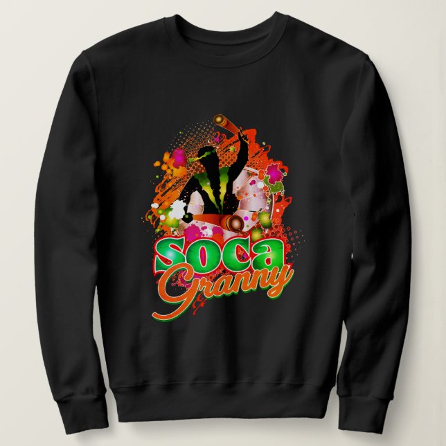 Sudadera Soca Granny (Anverso del diseño)