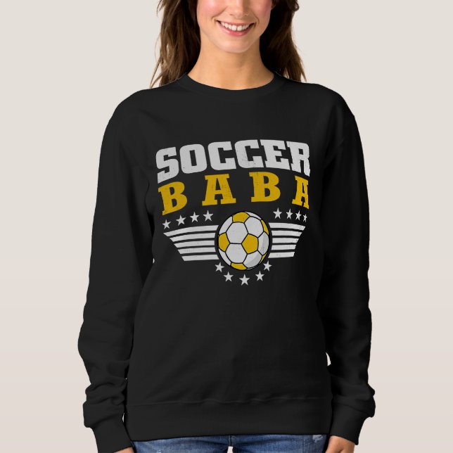 Sudadera Soccer Baba  Sports Players Baba Father's Day (Anverso)