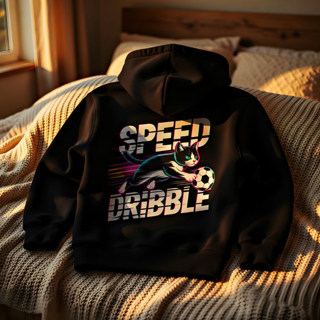 Sudadera Soccer Cat Art for Women Gamers & Cat Lovers (Subido por el creador)