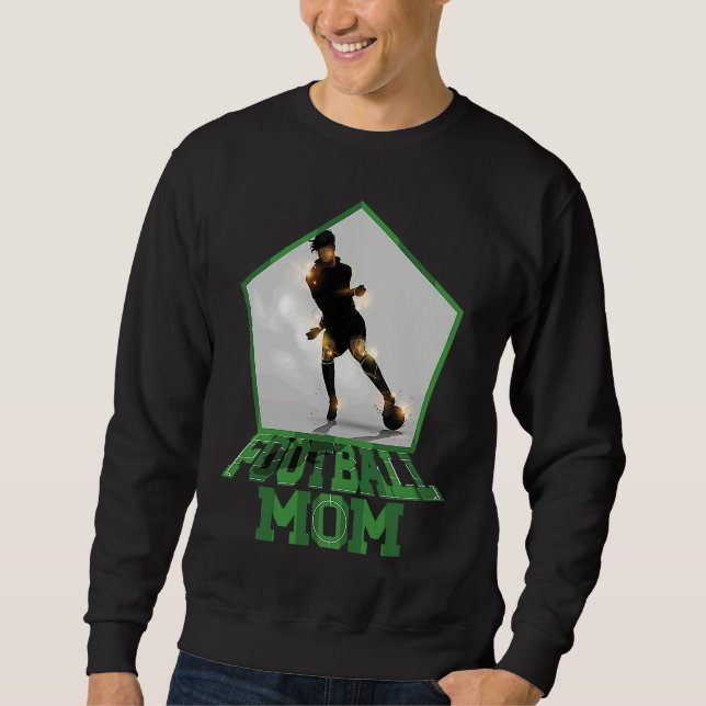 Sudadera Soccer Football Mom (Anverso)