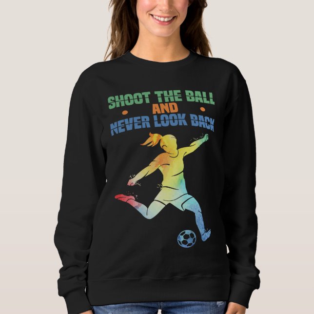 Sudadera Soccer Girl in Perfection Kids And Women Soccer (Anverso)