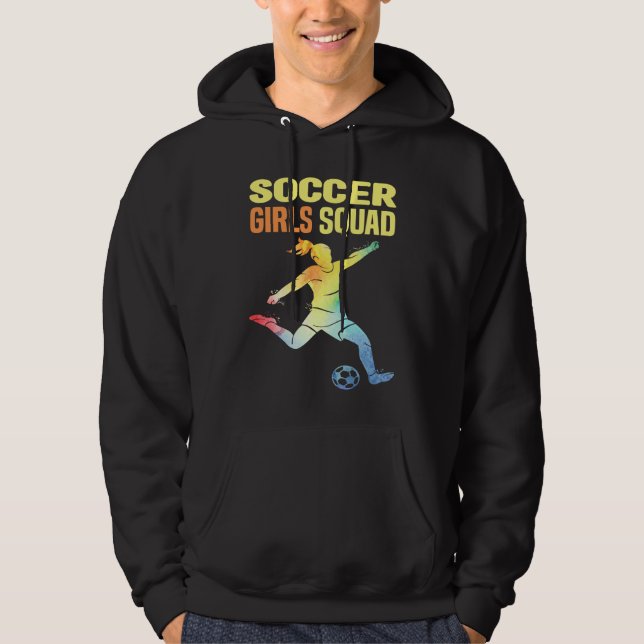 Sudadera Soccer Girls Squad Kids And Women Soccer (Anverso)