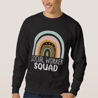 Sudadera Social Worker Squad Week Appreciation Day Men Wome