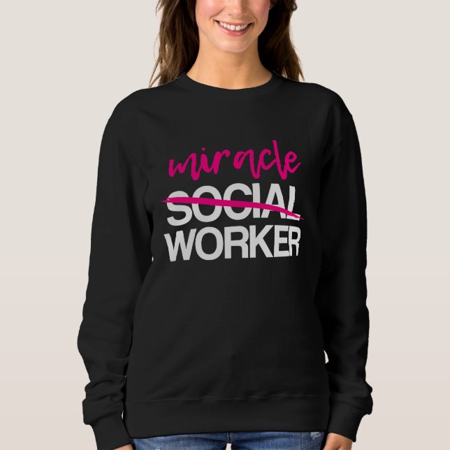 Sudadera Social Worker Work LCSW MSW Masters Graduation 202 (Anverso)