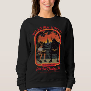 Sudadera Sociedad de letras negras