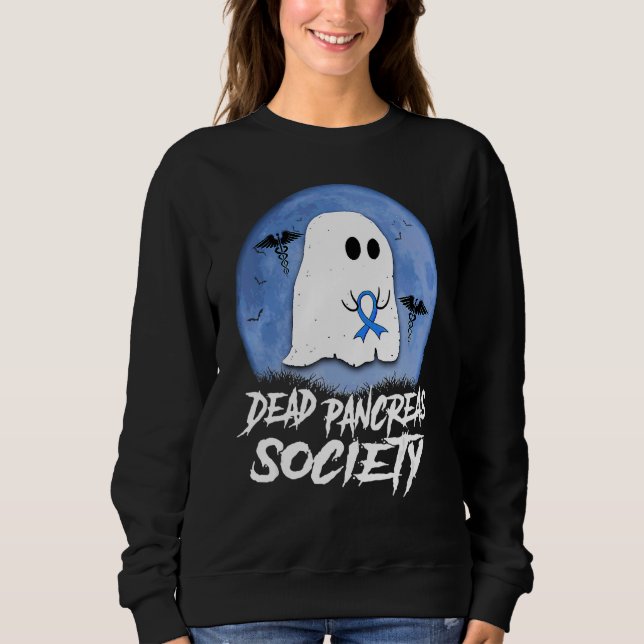 Sudadera Sociedad de Páncreas Muerto Diabetes Sensibilizaci (Anverso)
