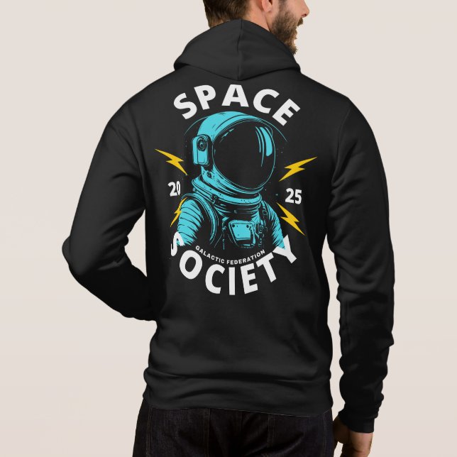 Sudadera Sociedad del espacio (Reverso)