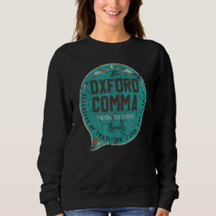 Sudadera Sociedad para la preservación de la coma de Oxford