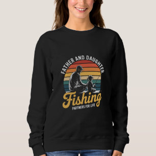 Sudadera Socios de la pesca de padres e hijas