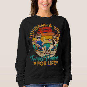 Sudadera Socios De Viajes De Marido Y Esposa Para Life Beac