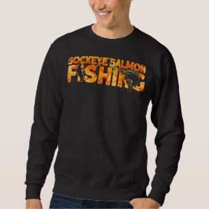 Sudadera Sockeye Salmon Naranja de pescadores Sockeye Salmo