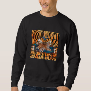 Sudadera Sofá Clásico Tigre de Bengala Zoo Tigre de Bengala
