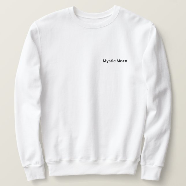 Sudadera sofisticada Mystic Moon (Anverso del diseño)
