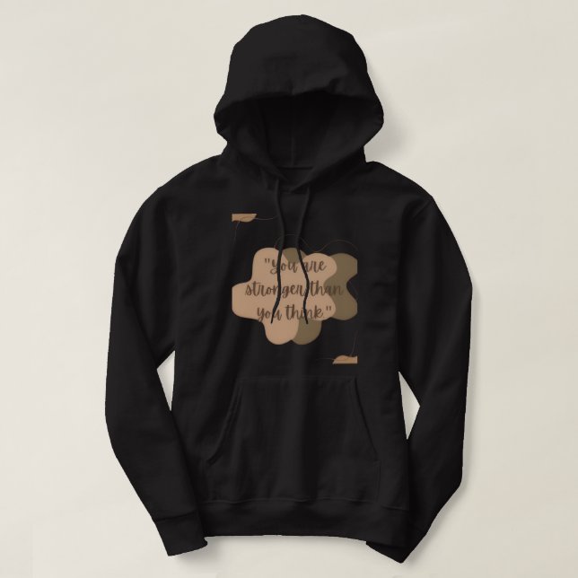 Sudadera Soft Aesthetic Quote Hoodie | Minimal & Cozy Stree (Diseño del anverso)