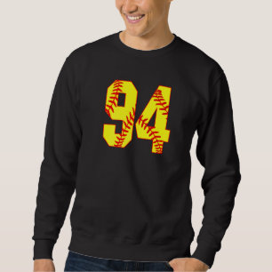 Sudadera Softball 94 Fast Pitch Love Softball Mamá Favorito