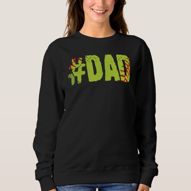 Sudadera Softball Dad Amo Padre Legendario Softball Pl (Anverso)