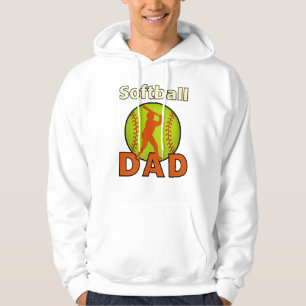 Sudadera Softball Dad - Negrita Green Softball & Batter Sil