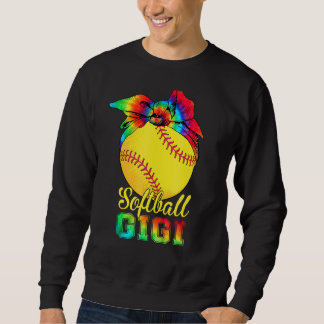 Sudadera Softball Gigi Tie Dye de madre