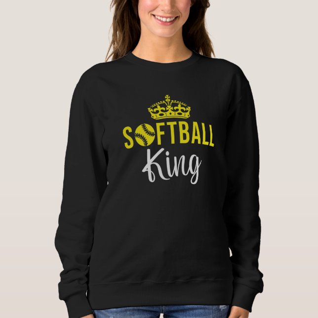 Sudadera Softball King   (Anverso)