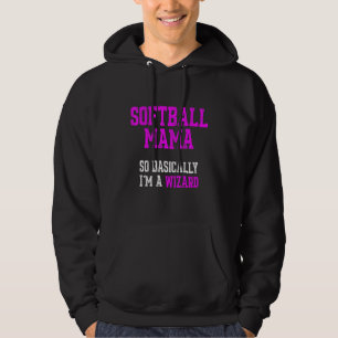 Sudadera Softball Mama Orgullosa Reproductor 2