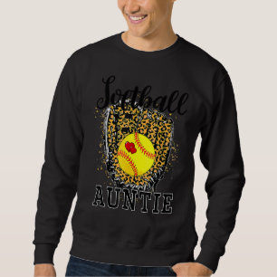 Sudadera Softball tía Leopard Game Day Tía Madre Softb