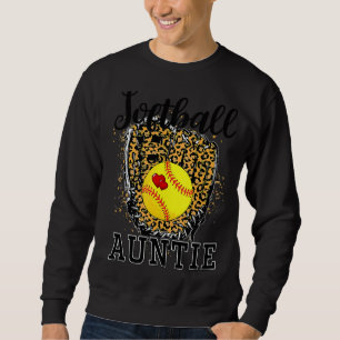 Sudadera Softball tía Leopard Game Day Tía Madre Softb