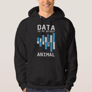 Sudadera Software de Científico de Datos Animales de Espíri