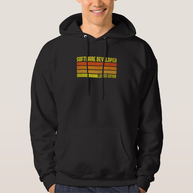 Sudadera Software Developer Computer Engineer Nerd Job Titl (Anverso)