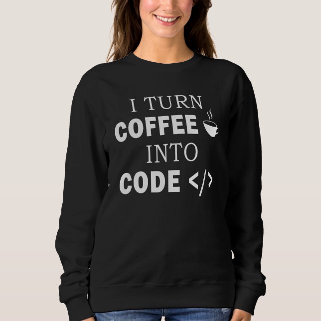 Sudadera Software Engineer Coffer Computer Programmer Codin (Anverso)