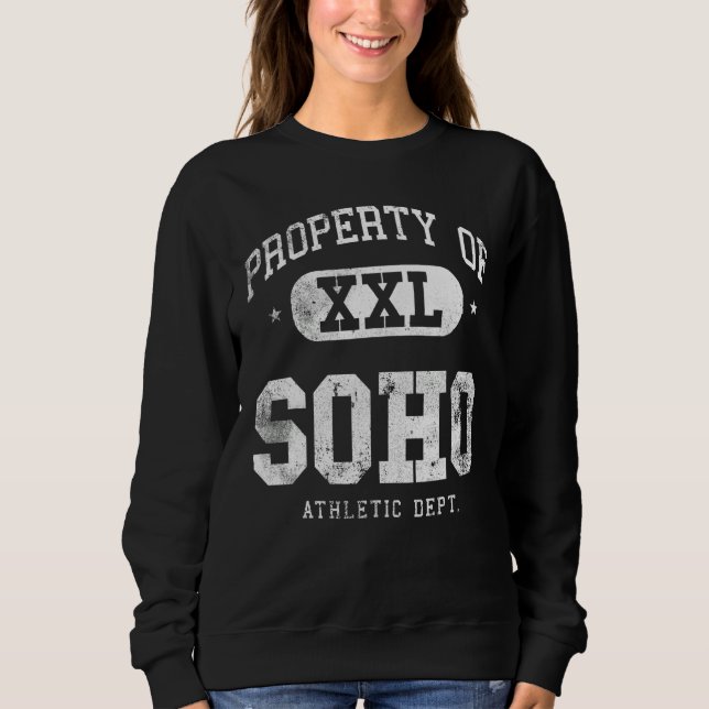 Sudadera Soho Property Xxl Sport College Funny atlético (Anverso)