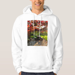 Sudadera Sol a través de hojas de otoño, Croacia