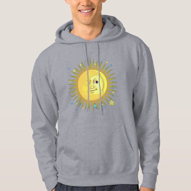 Sudadera Sol, Luna y Estrellas (Anverso)