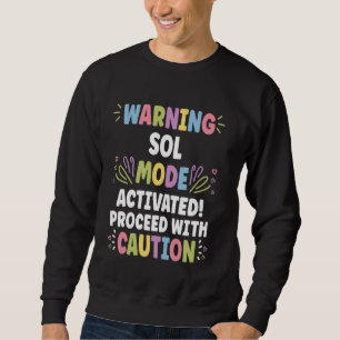 Sudadera SOL Nombre personalizado Funny Personalizado lindo