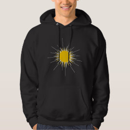 Sudadera Sol radiante brillante amarillo brillante brillant