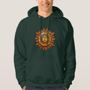 Sudadera Sol realista caricaturista - Ilustracion del sol a