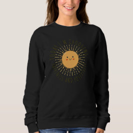 Sudadera Sol sonriente lindo 