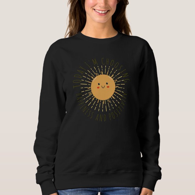 Sudadera Sol sonriente lindo  (Anverso)