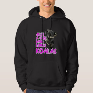 Sudadera Solamente una Chica que ama a las mujeres de ropa 