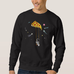 Sudadera Solar de astronomía rápida de Spaceman Pizza Slice