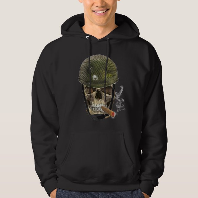 Sudadera Soldado de cráneo (Anverso)