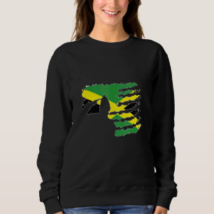 Sudadera Soldado de Jamaica Saluda Veterano Patriota