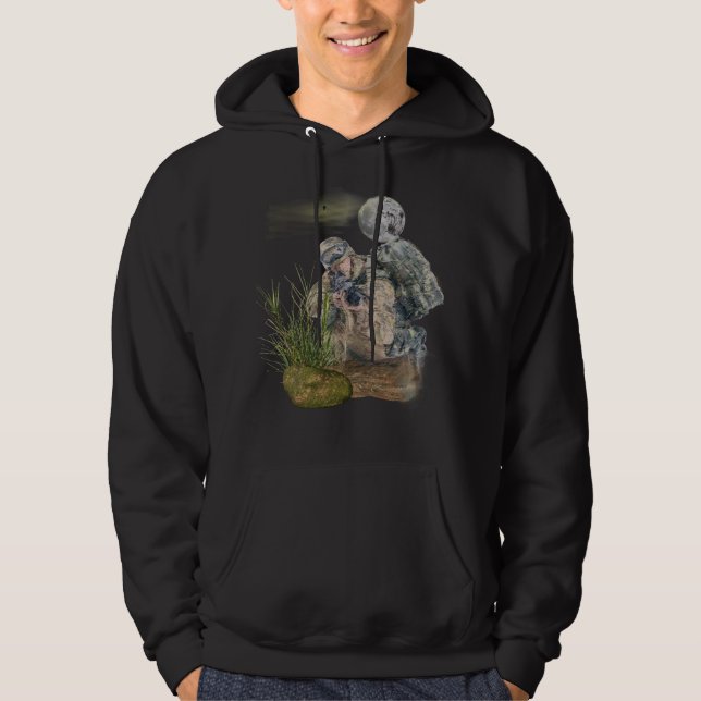 Sudadera soldado de operaciones negras (Anverso)