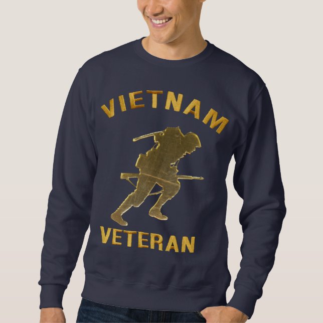 SUDADERA SOLDADO DE VIETNAM EN ORO (Anverso)