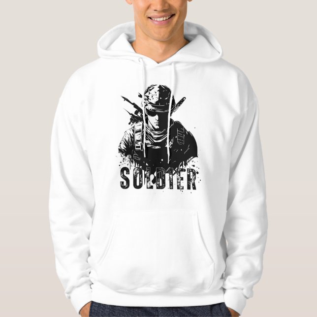 Sudadera Soldado fuerte (Anverso)