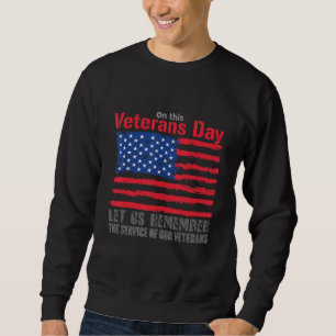 Sudadera Soldado retirado del Día de los Veteranos Combate